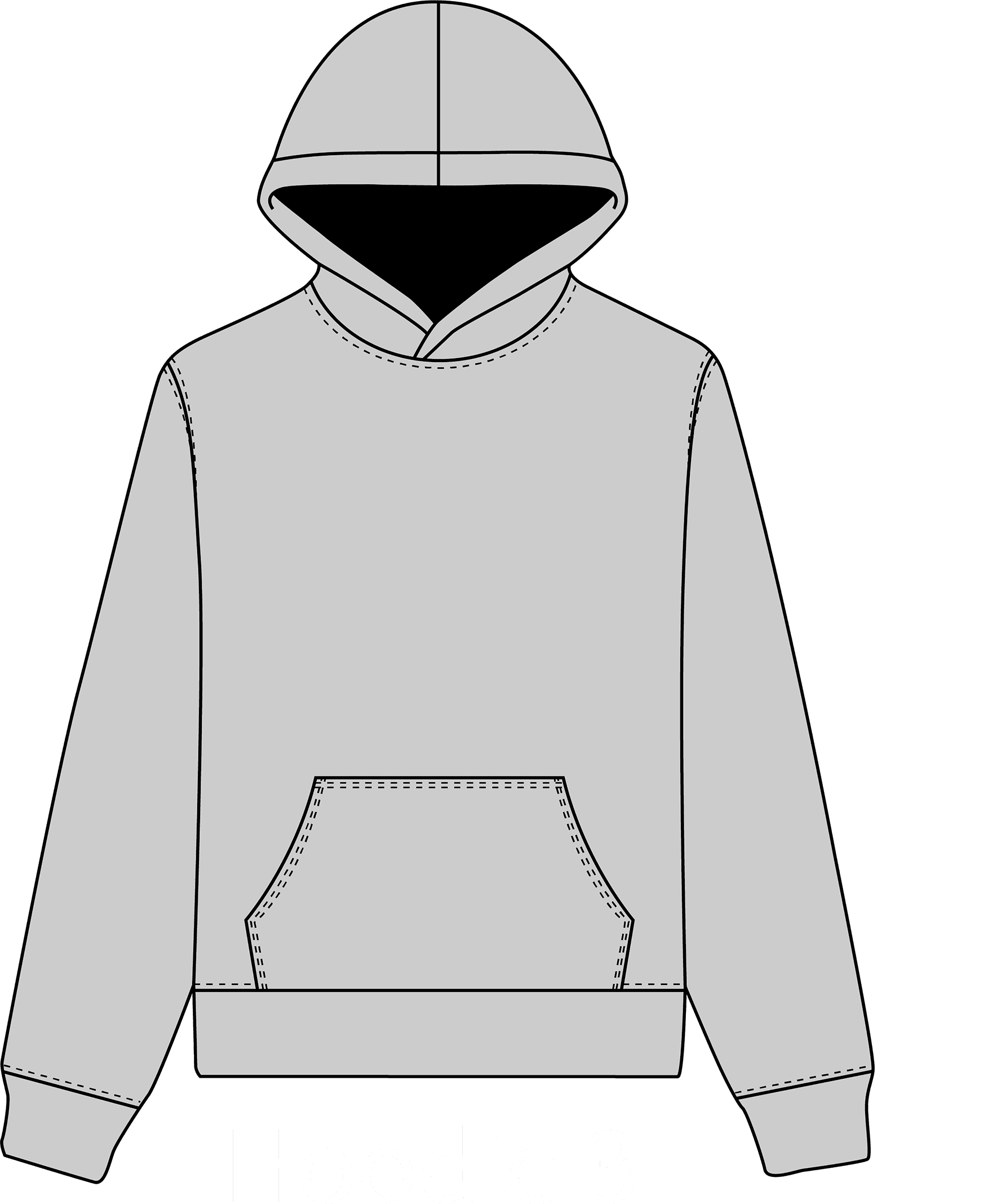 Спортивне худі - перед