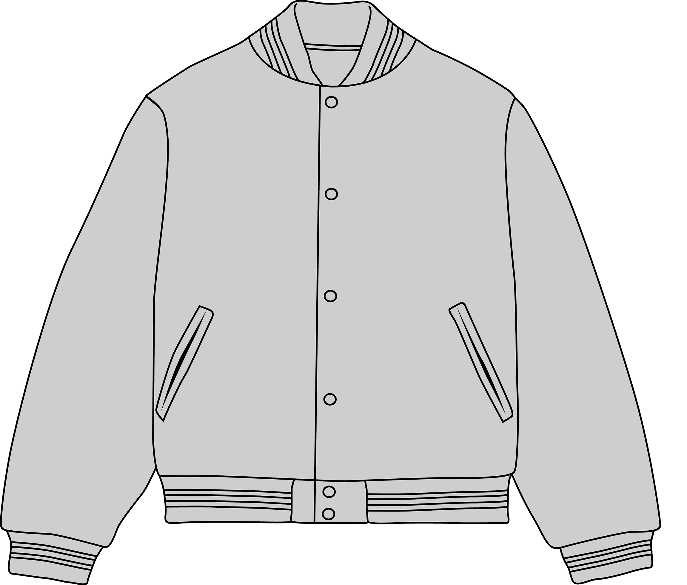 Летерман куртка - перед