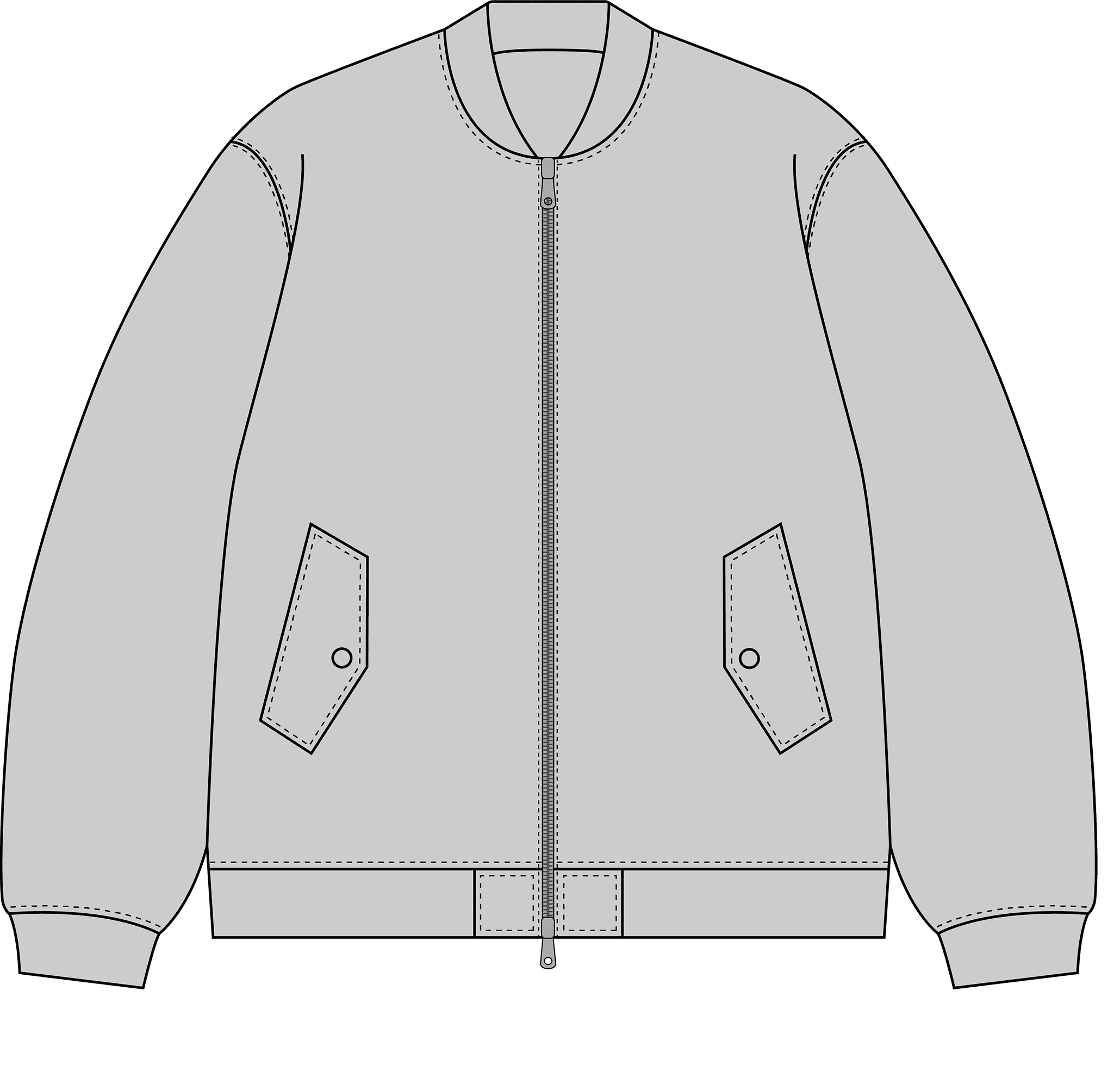 Молодіжний бомбер - перед