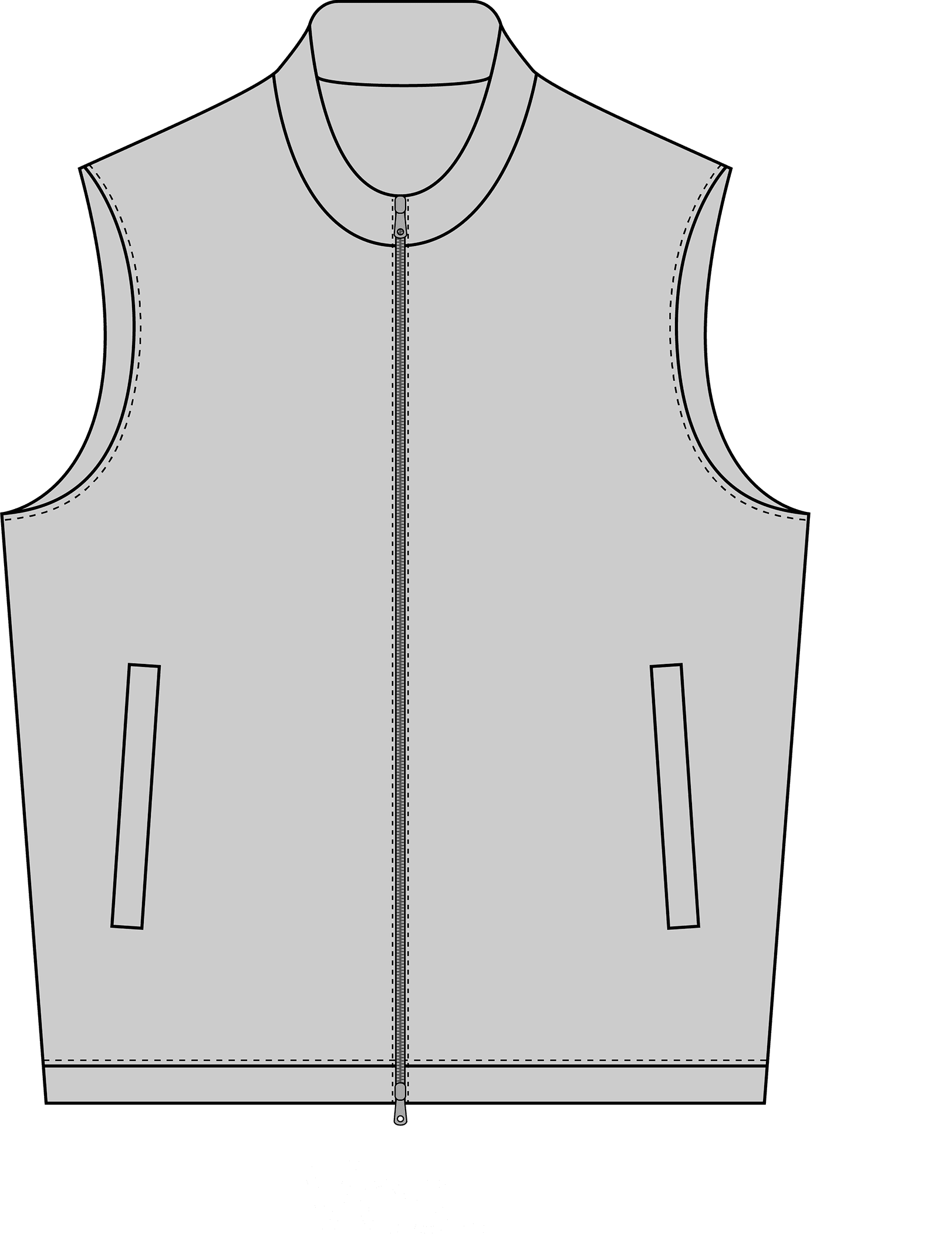 Жилет - перед